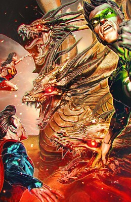 Justice League vs. Godzilla vs. Kong 2 #1 (Of 7) - John Giang Foil Var [DC 2025]-image