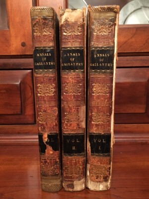 1814-1815 Annals of Gallantry; Conjugal Monitor Trials Divorce Cruikshank Plates-image