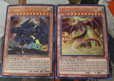 Obelisk the Tormentor & Slifer the Sky Dragon Movie Egyptian Gods Ultra YUGIOH-image