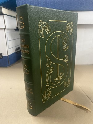 Easton Press: ROBBER BARONS: ROCKEFELLER: MORGAN:  GOULD: VANDERBILT: CARNEGIE-image