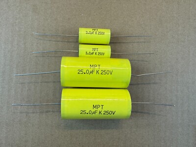 Recap Kit for Fisher XP-5 Speaker Crossovers MPT Film Capacitors-image