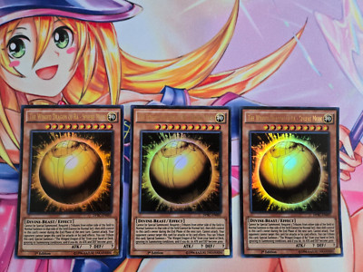 Yugioh x3 The Winged Dragon of Ra - Sphere Mode DPBC-EN001 Ultra Rare Near Mint-image