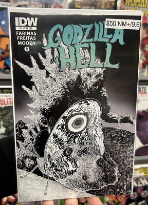 Godzilla in Hell 3 IDW Comics Subscription Variant 2015 NM+/9.6-image