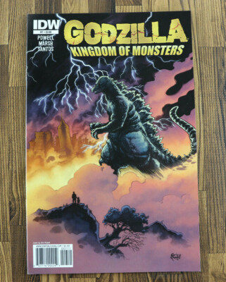 2011 IDW Comics Godzilla Kingdom OF Monsters #7 1ST Printing VF/VF+-image