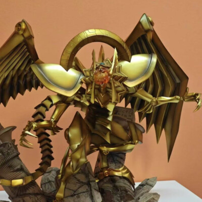 Anime Yu-Gi-Oh The Winged Dragon of Ra Model PVC Figure Collectible Toy Statue-image