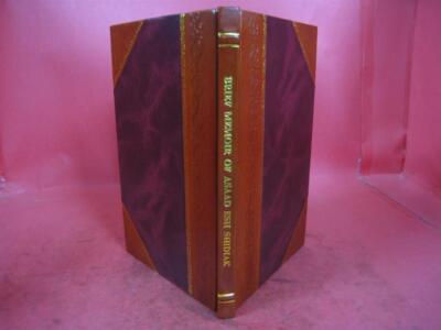 Brief Memoir Of Asaad Esh Shidiak An Arab Young Man Of The Maron [Leather Bound]-image