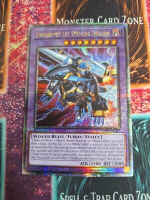 Yu-Gi-Oh! Rindbrumm the Striking Dragon RA02-EN032 Quarter Century Secret 1st NM-image