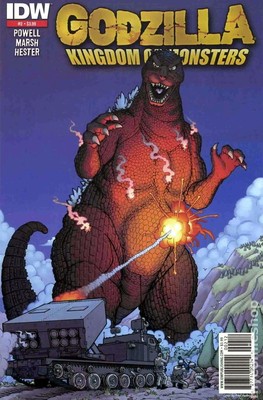 Godzilla Kingdom of Monsters #2E FN 2011 Stock Image-image