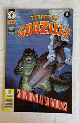 Terror of Godzilla DARK HORSE #1 8/1998 NEWSSTAND Very Good-image