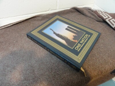 ONE NATION America Remembers September 11, 2001 Leather Bound Edition-image