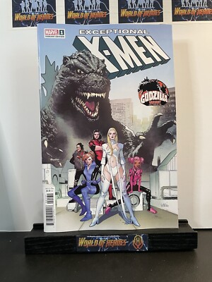 EXCEPTIONAL X-MEN #1 (GODZILLA VARIANT) MARVEL COMICS 2024-image