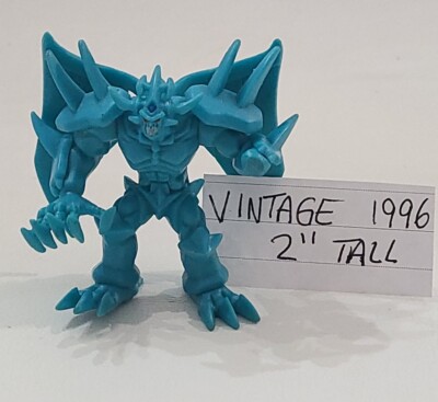 Yu-Gi-Oh Blue Obelisk The Tormentor 2” Toy Plastic Figure 1996 Vintage Takahashi-image