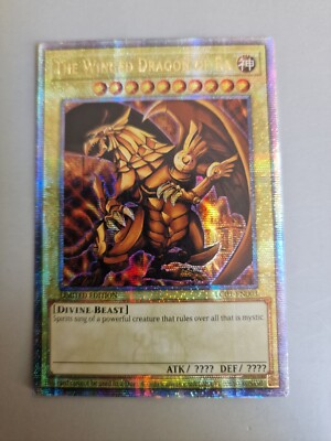 Yugioh The Winged Dragon Of Ra LC01-EN003 Quarter Century Secret Rare Limited NM-image