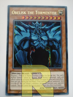 Obelisk The Tormentor / The Tormentor® Ultra Rare® EGO1-EN001® English -image