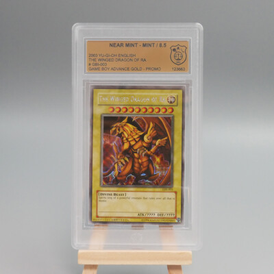 Yugioh Graded Cards The Winged Dragon of Ra [GBI-003] 8.5 Near Mint Mint - GSG-image