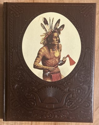 Time-Life Books THE OLD WEST: THE INDIANS 1981 6th Pr. Leatherette HC Book NICE!-image