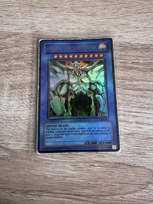 Yu-Gi-Oh! TCG Obelisk the Tormentor God Card GBI-002 SECRET RARE -image