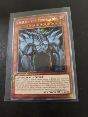 YuGiOh - Obelisk The Tormentor - RA04-EN116 - Platinum Secret Rare - 1st - NM-image
