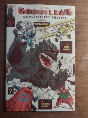GODZILLA MONSTERPIECE THEATER # 1  A  COVER IDW COMICS 2024 NM-image