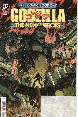 Godzilla The New Heroes IDW Comics Free Comic Book Day 2025 FCBD-image