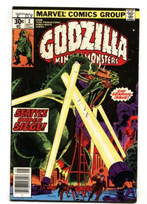 Godzilla #2  1977 - Marvel  -VF - Comic Book-image