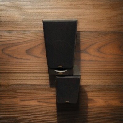 Vintage Fisher Speakers STM-15 Set Of 2  **Tested And Working-image