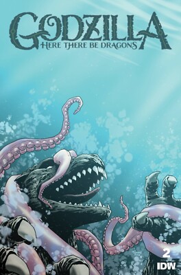 Godzilla Here Be Be Dragons #2 2024 Godlewski 1:25 IDW EB116-image