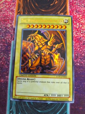 Yu-Gi-Oh! The Winged Dragon of Ra LC01-EN003 Ultra Rare Limited Near Mint e5/-image