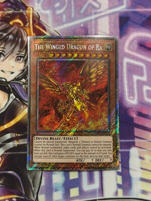 Yugioh The Winged Dragon of Ra Platinum Secret Rare RA03-image