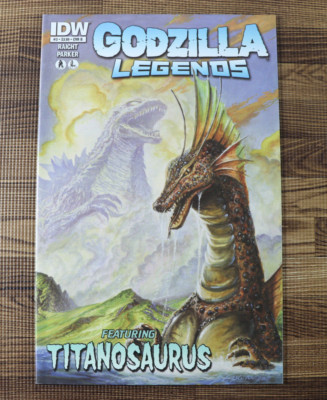 2012 IDW GODZILLA Legends #3 Titanosaurus Appearance First Printing P/VG+-image