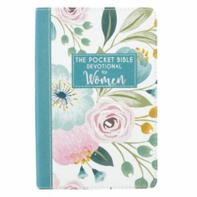 Pocket Bible Devotional for Women - Leather Bound By Christian Art Gifts - GOOD-image