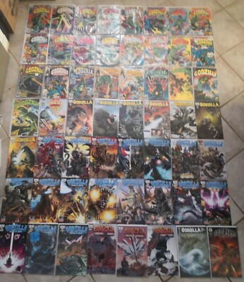 (Marvel Bronze/ Dark Horse/IDW) Godzilla Lot of 84 king of Monsters no duplicate-image