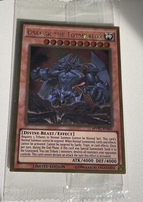 Yu-Gi-Oh Obelisk The Tormentor MVPC-EN001 Sealed Limited Edition-image