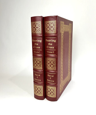 The Easton Press -Bearing the Cross by David Garrow -MLK -Leather Binding  2 Vol-image