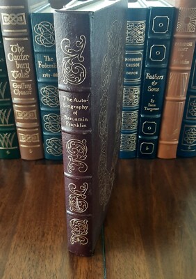 The Autobiography Of Benjamin Franklin, Easton Press, Collector’s Edition, 1976-image