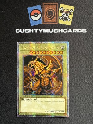 YUGIOH THE WINGED DRAGON OF RA  25TH QUARTER CENTURY RARE LC01-EN003 LIMITED ED-image