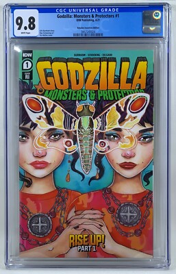 Godzilla Monsters and Protectors #1 - 1:10 Incentive Variant - CGC 9.8-image
