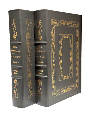 JOHN MARSHAL A LIFE IN LAW Leonard Baker Easton Press GREAT LIVES 1st EDITION-image