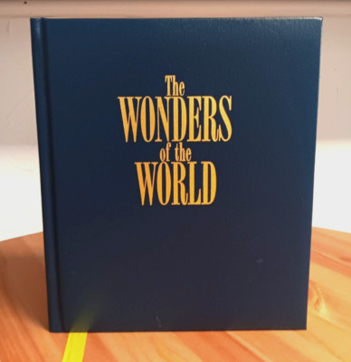 Nature’s World Of Wonders National Geographic Society Leather Cover Book 1998-image