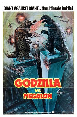 Godzilla Vs Megalon 03 Movie Poster Jigsaw Puzzle 120 300 Pieces Pick A Size-image