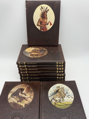 Vintage Lot of 10 Time Life Books The Old West Hardcover-image