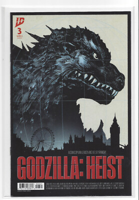 Godzilla Heist #3 B Pablo Tunica Homage Variant 1st Print NM/NM+ IDW 2025-image
