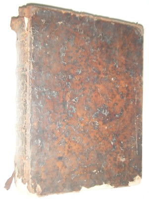 1746 Abraham Aartsvader Arnold Hoogvliet LEATHER Life of ABRAHAM in Dutch-image