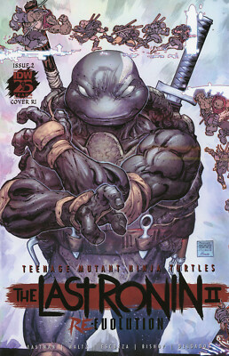 TMNT LAST RONIN RE-EVOLUTION #2 WILLIAMS (1:25)  IDW PUB  COMICS  STOCK IMG 2024-image