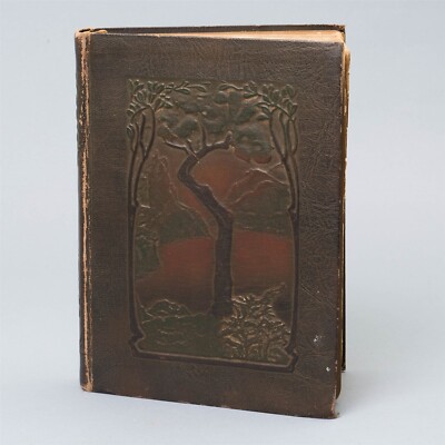 1st Ed. Hubbard 1916 Little Journeys Volume I Good Men & Great Memorial Leather-image