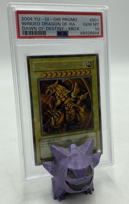 2004 Yu-Gi-Oh The Winged Dragon Of Ra PSA Gem Mint 10 Dawn Of Destiny Xbox DOD-image