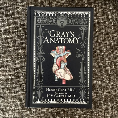 Gray’s Anatomy By Henry Gray F.R.S. HC 2010 Barnes & Noble Special Edition Gild-image