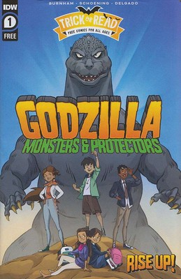 IDW Halloween Trick-or-Read: Godzilla: Monsters and Protectors #1 VF/NM; IDW | w-image