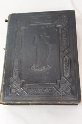 RARE The Life of Jesus Christ & His Mother Mary 1886 German-image