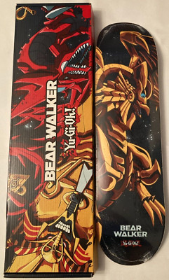 Bear Walker Yu-Gi-Oh! Winged Dragon of Ra Skateboard Deck Limited /2500 NEW-image